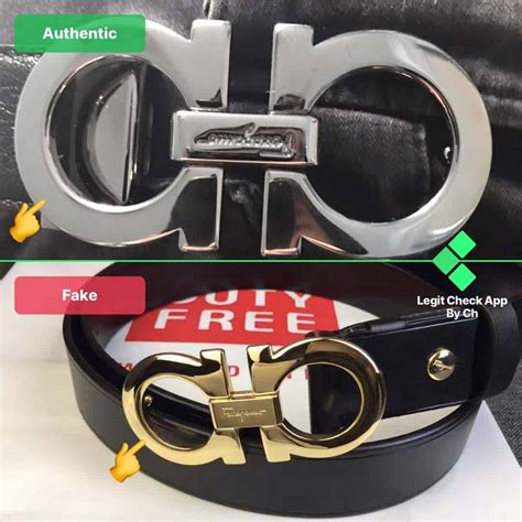 black and gold ferragamo belt fake|ferragamo belt real or fake.